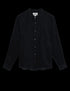 Pure Linen Grandad Collar Shirt
